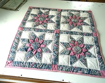 Amish Quilted Star Dahlia Wall Hanging  HB130