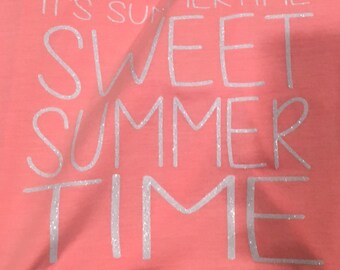 Kenny Chesney Lyric Tank Summertime