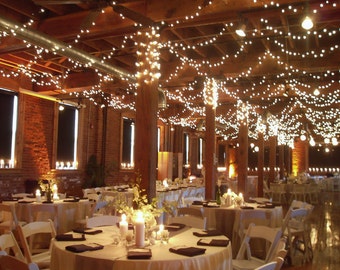 164 feet 400 LED String Fairy Lights Wedding Garden Party Xmas Lights WARM WHITE