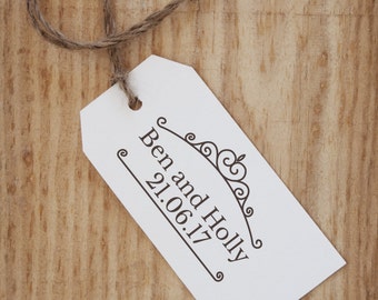 Custom wedding stamp - personalised stamp - wedding stamp - save the date - wedding favors - save the date stamp - custom stamp wedding