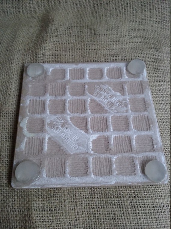 Ceramic Tile Trivet Hot Plate Sea Snail Chef Slow Cooker