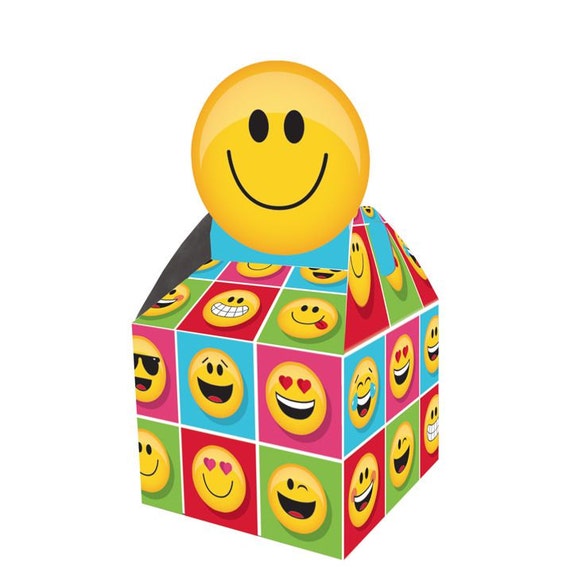 Emoji Party Favors, Favor Boxes, Instagram Birthday, Instagram Party, Facebook Emoji, Emoticon