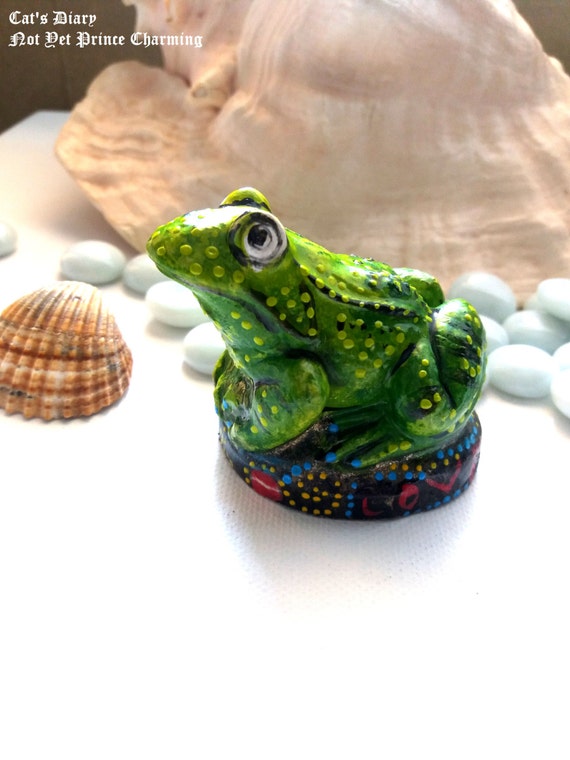 ceramic frog prince