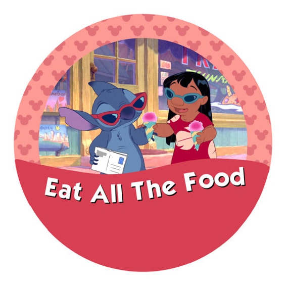 Eat All The Food Lilo & Stitch