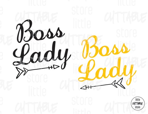 Download Boss Lady Svg Cut Files Cuttable Design File by LittleCuttable