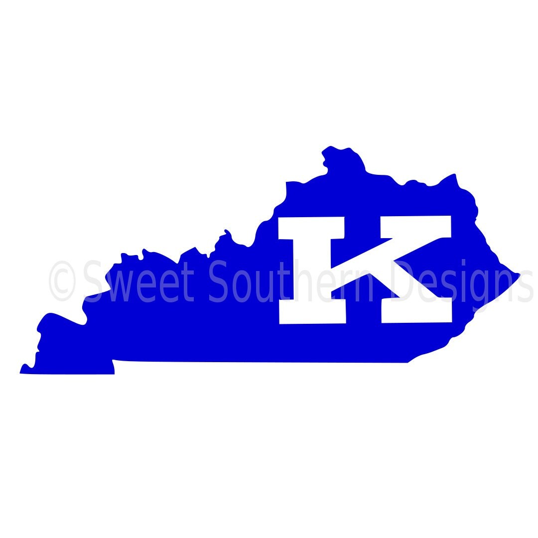 Download Kentucky K SVG instant download design for cricut or ...