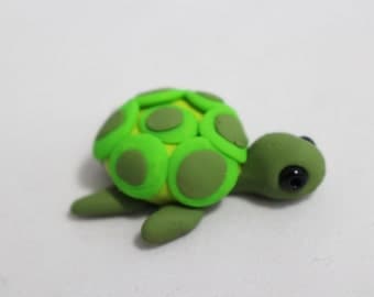 Polymer clay turtle  Etsy