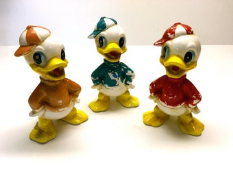 huey dewey and louie figurines