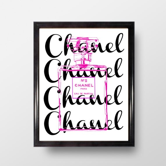 Chanel print Abstract Wall Art Chanel no5 Printable Art