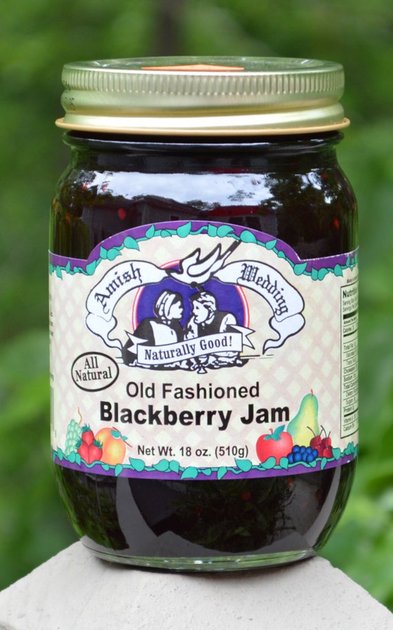 Blackberry Jam Old Fashioned All Natural by HoneyChaseFarms