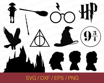Potter silhouette | Etsy