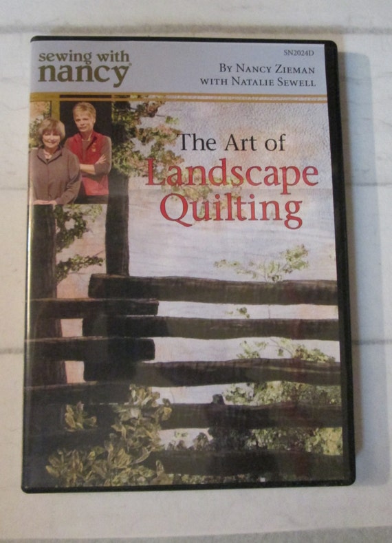 Items similar to The Art of Landscape Quilting DVD Nancy Zieman and