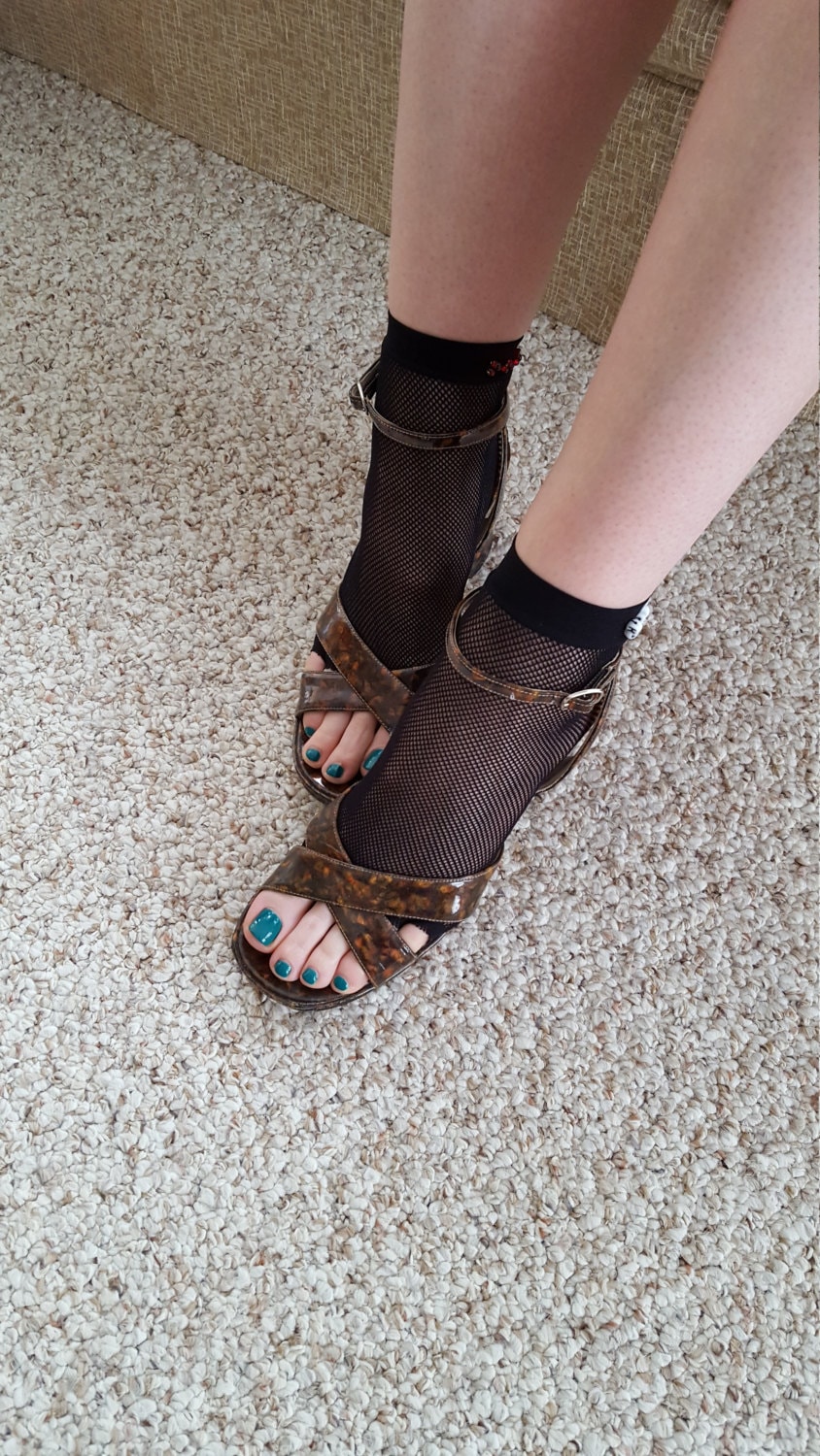 Toeless sandal sock/stocking by jennifersclosettoo on Etsy