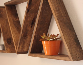 Triangle Shelf - Geometric Shelves