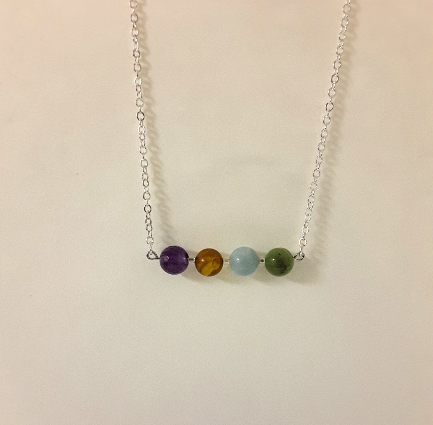 Four Elements Crystal Necklace by FromElizabeth on Etsy