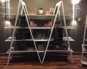 short ladder shelf