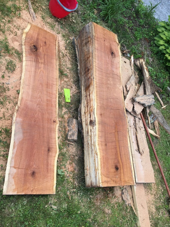 Live edge red oak slabs/tables/mantles