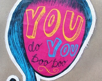 You do You Large Back Patch