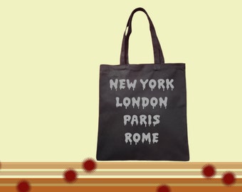 Items similar to New York, London, Paris and Rome - Travel Prints Set ...