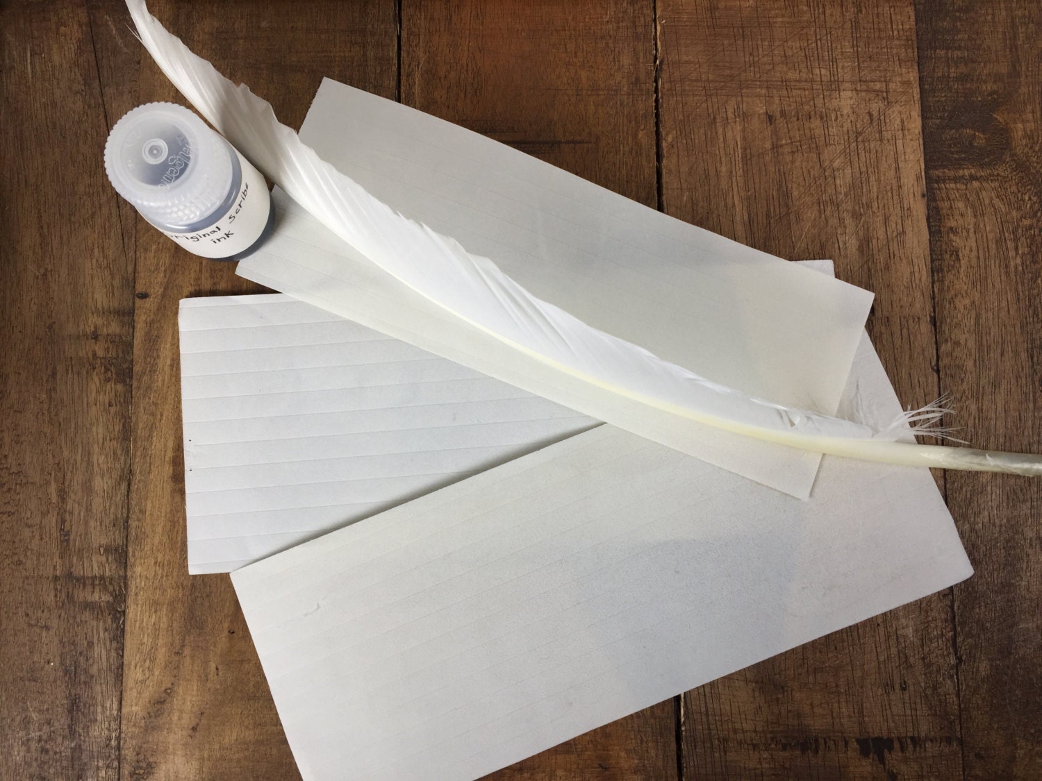 Parchment Parchments Starter writing set Quill Feather and