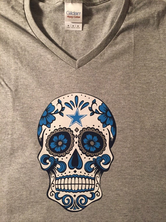 Dallas Cowboys Sugar Skull T-shirt