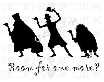 SVG-Haunted Mansion svg-Disney (inspired)-Room for one more-Cute SVG-Instant Download-Digital File-disney SVG-svg designs-cricut-cut file