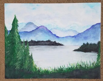 Misty Mountain Morning