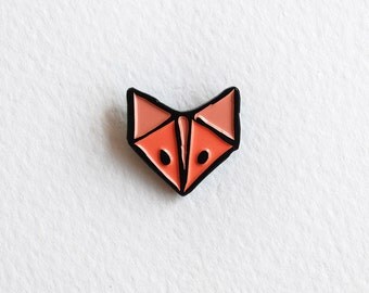 Reynard the Fox - Soft Enamel Pin - Lapel Pin - Fox Pin