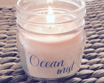 Ocean Mist Soy Candle