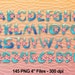 moana full alphabet clipart 8 full alphabets 288 png