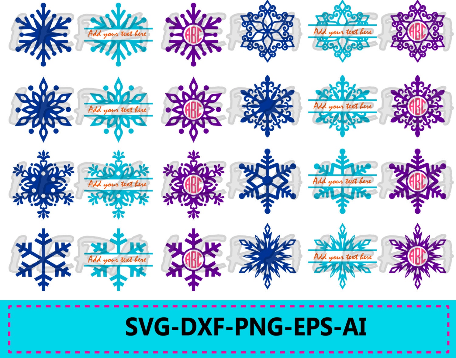 60 % OFF Snowflake Monogram Frames Frozen Monogram Vinyl