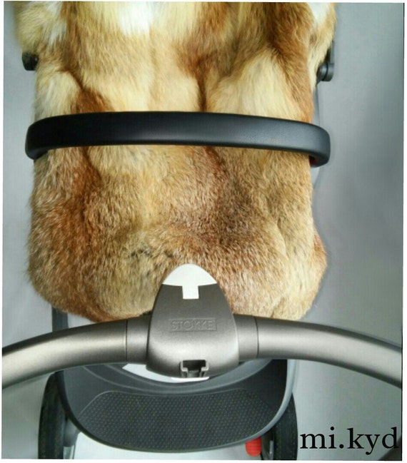 Genuine Leather Bumper Bar cover for Stokke Trailz Xplory