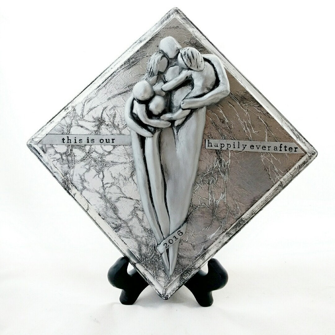 Aluminum 10th Wedding Anniversary Gift Custom by ElizabethBonura