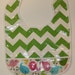 Wipeable BIB, Ready to Ship, Crumb Catcher Pocket, Machine Washable, BPA FREE, Boy Bib