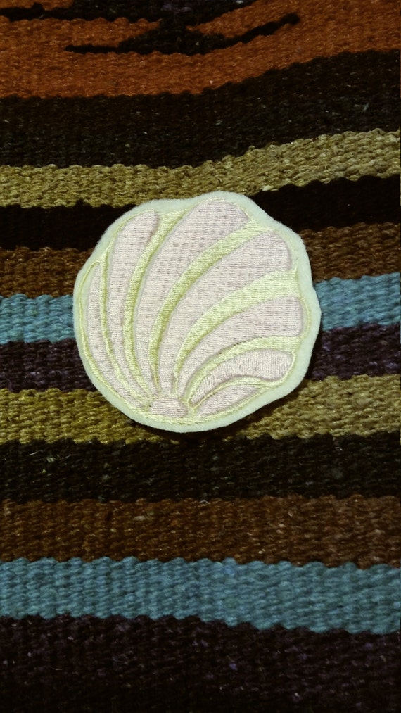 Mexican sweet bread Concha iron on patch pan dulce