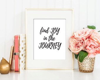 Joy in the journey | Etsy
