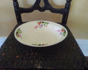 Vintage Hall China Crocus Oval Serving Bowl