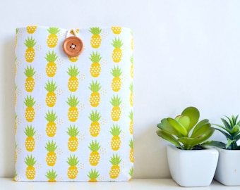 iPad Mini 4 Case, iPad Mini Retina Display Tablet, Kindle Touch, Amazon Fire 7 Case, Kindle Paperwhite Cover - Pineapples