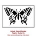 Papilio Butterfly Wall Art Stencil Size: Medium DIY Home