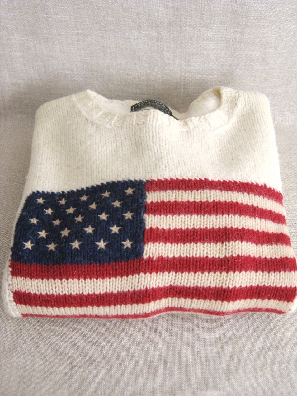 ralph lauren baby flag sweater