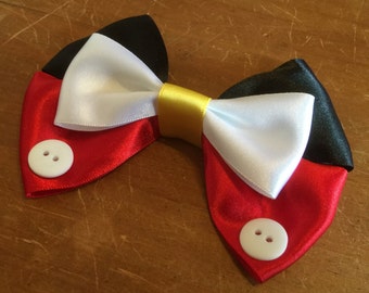 Disney Inspired Mickey Mouse Hair Bow