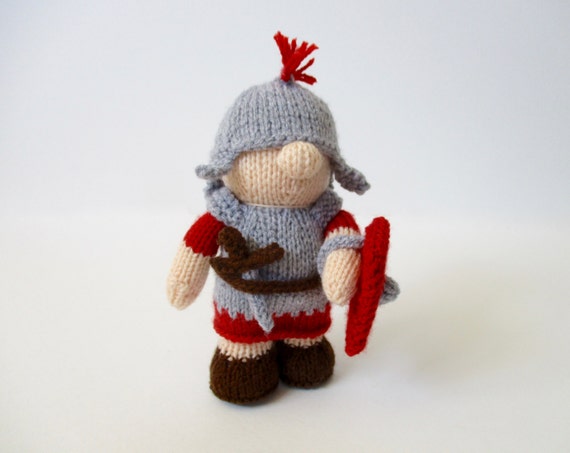 Antonius the Roman Soldier doll knitting pattern from ...