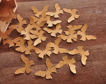 Fairy Party Decorations. Handcrafted in 2-3 Business Days. Garden Party Table Decor. Butterfly Confetti 25CT.