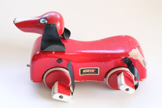 brio ride on dog