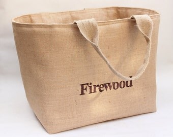 hessian log bags