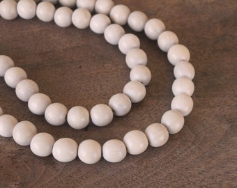natural wood beads, 12mm round eco-friendly wooden beads (1154R)