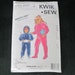 Sewing Pattern - Kwik Sew 2127 Child Footed Pajamas and Hooded Jumpsuit Size 4-6-8-10 Vintage