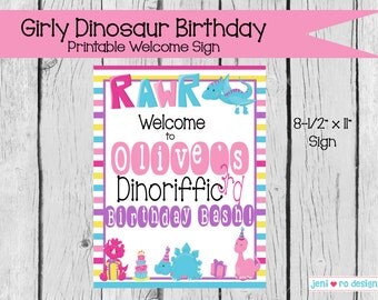 Download Dinosaur banner | Etsy