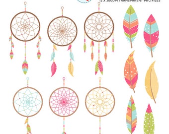 Clip Art Dream Catcher Clipart dreamcatcher clipart etsy dreamcatchers set clip art of feathers tribal dreams personal use small commercial instant download