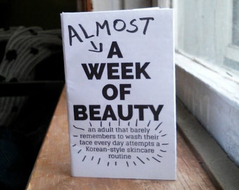 Almost A Week of Beauty Zine